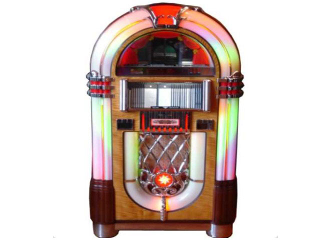 Nostalgic Gold Jukebox