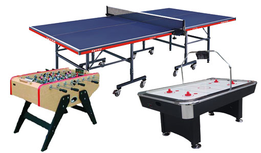 Table Tennis Tables and Air Hockey Tables from Lyric Ireland