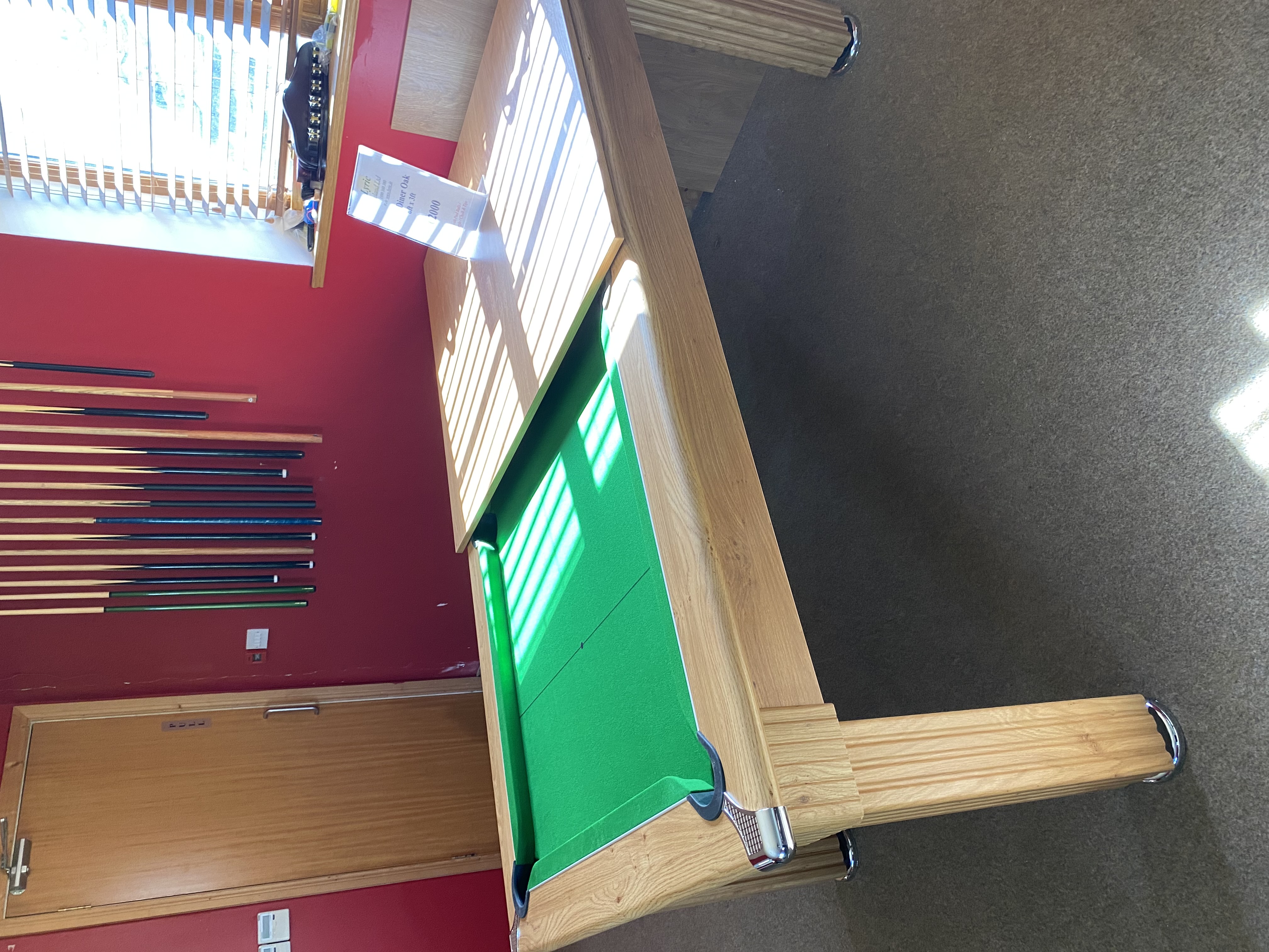 Pools Diner New Pool Tables for Sale Ireland